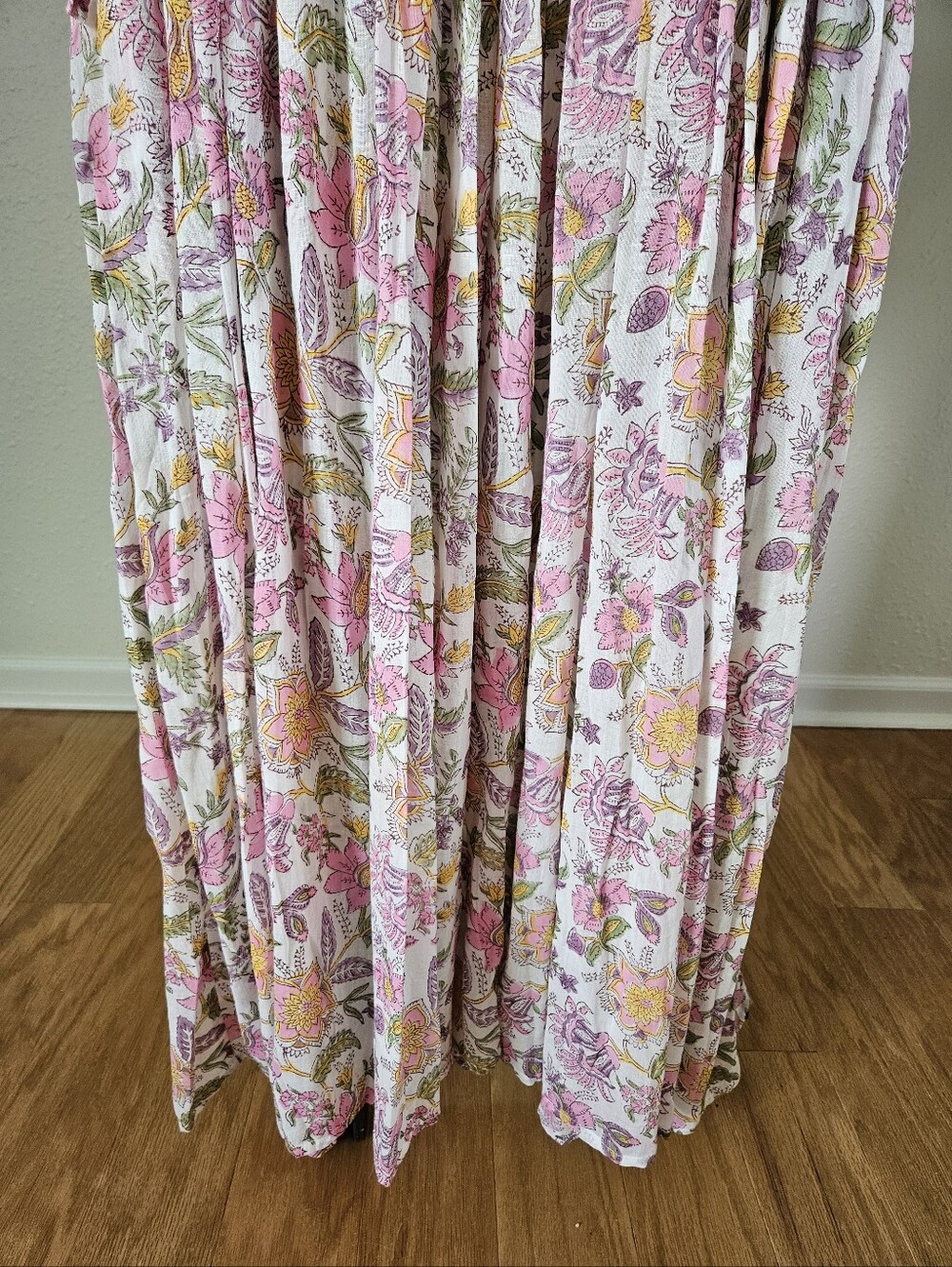 NWT Daughters Of India Kyra Maxi Dress in Fuchsia Bloom size S - Picture 9 of 12